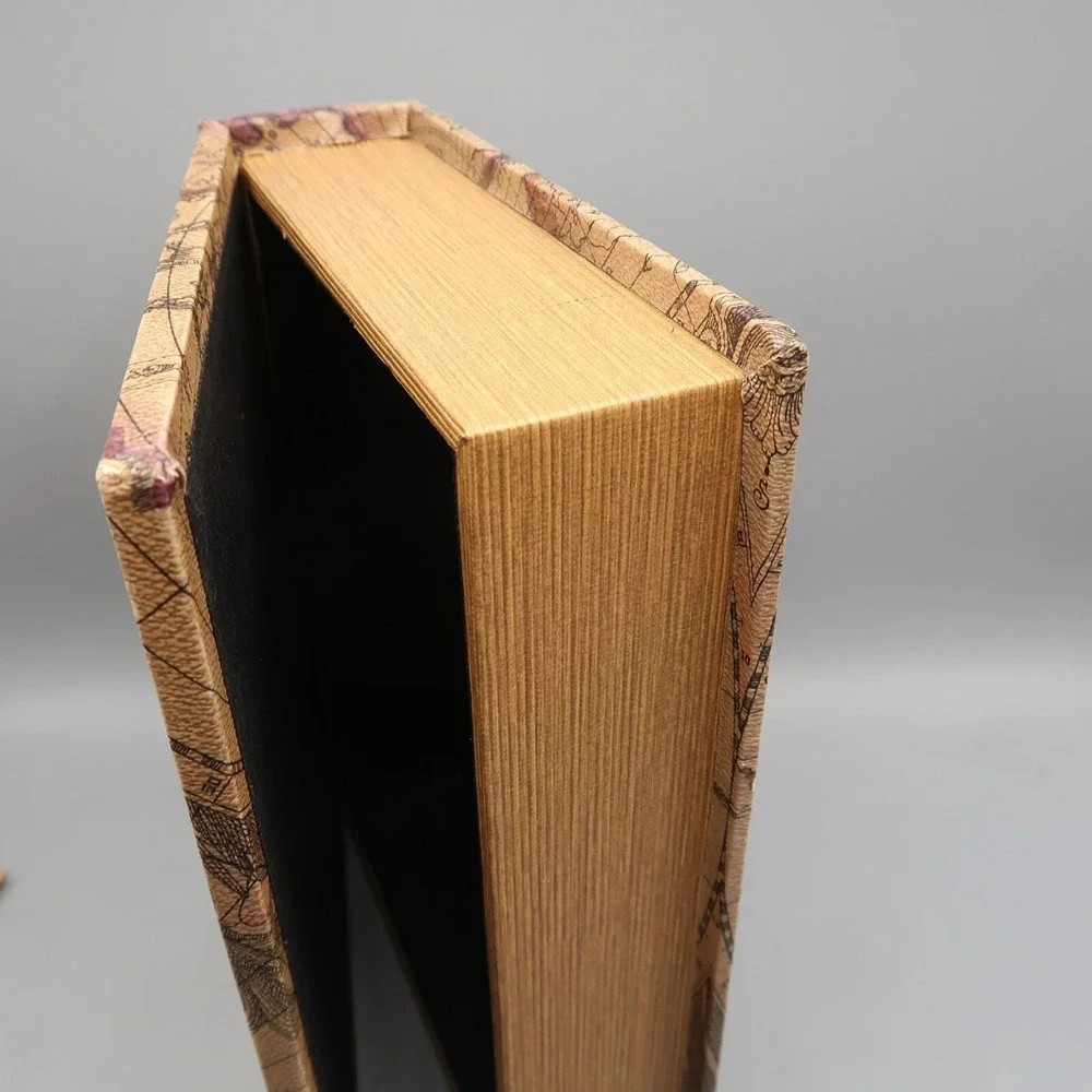 Faux Book Secret Hidden Storage Stash Box Safe‎ Big Ben 12
